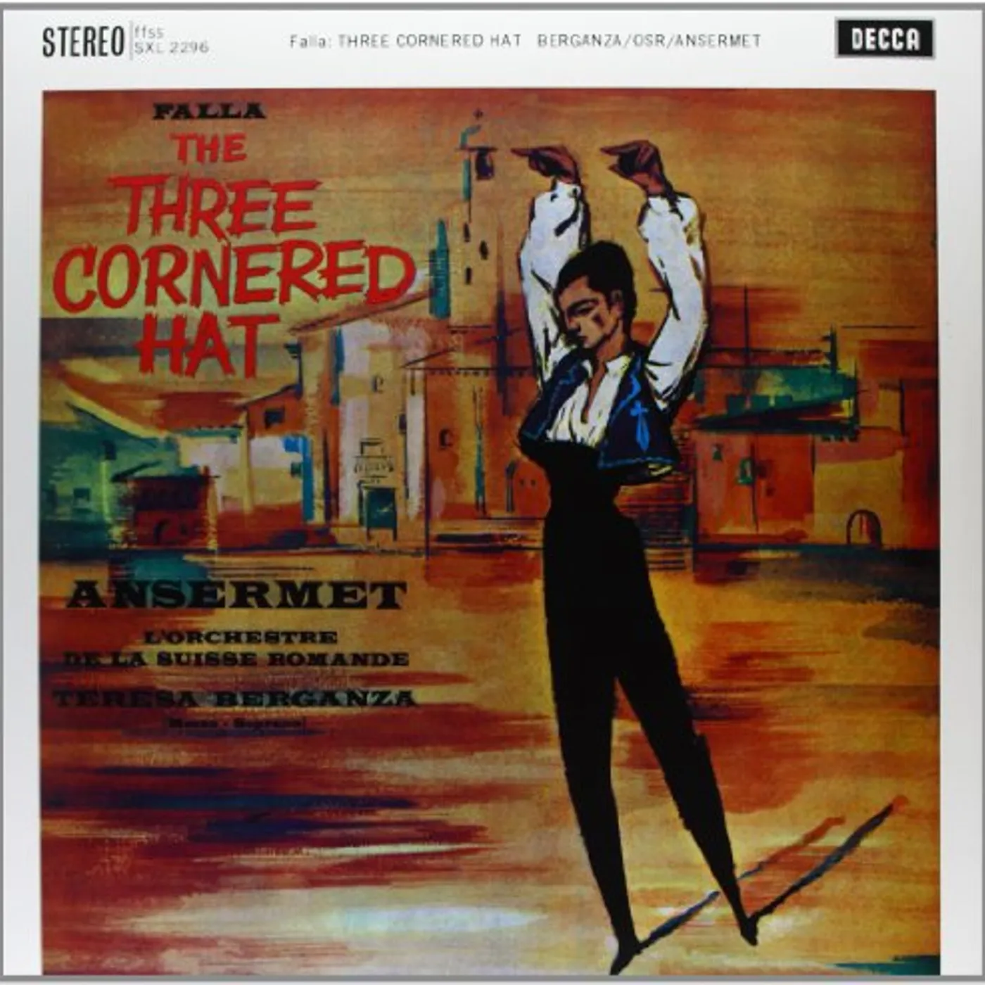 De Falla / Ansermet THREE-CORNERED HAT Vinyl Record