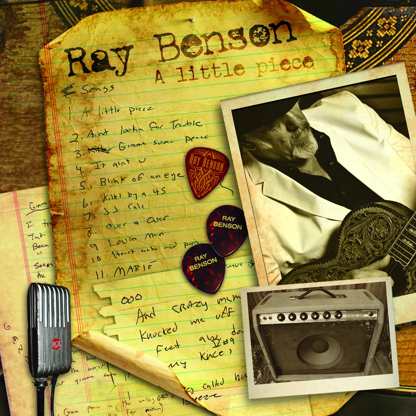 Ray Benson LITTLE PIECE CD