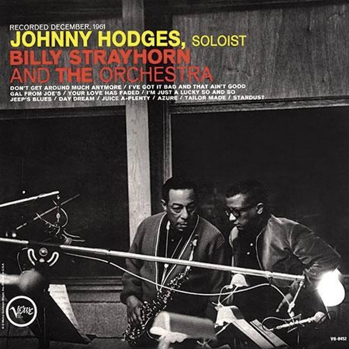 JOHNNY HODGES BILLY STRAYHORN & THE ORCHESTRA Vinyl Record