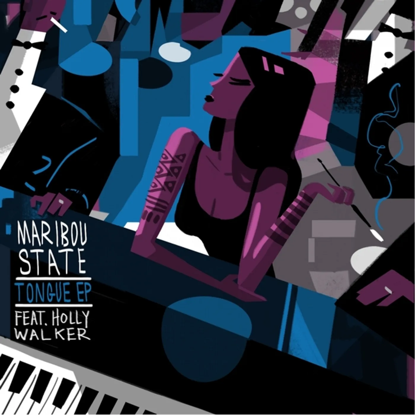 Maribou State TONGUE Vinyl Record - UK Release