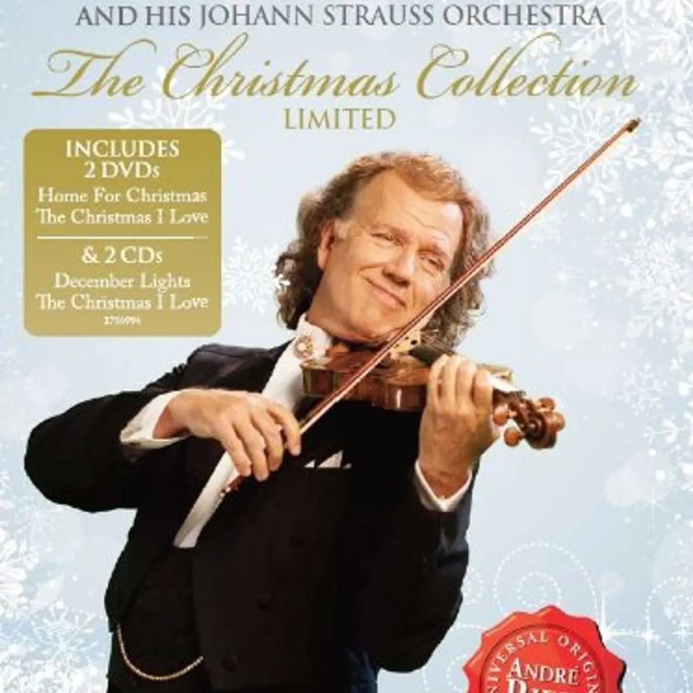 Andre Rieu CHRISTMAS COLLECTION CD