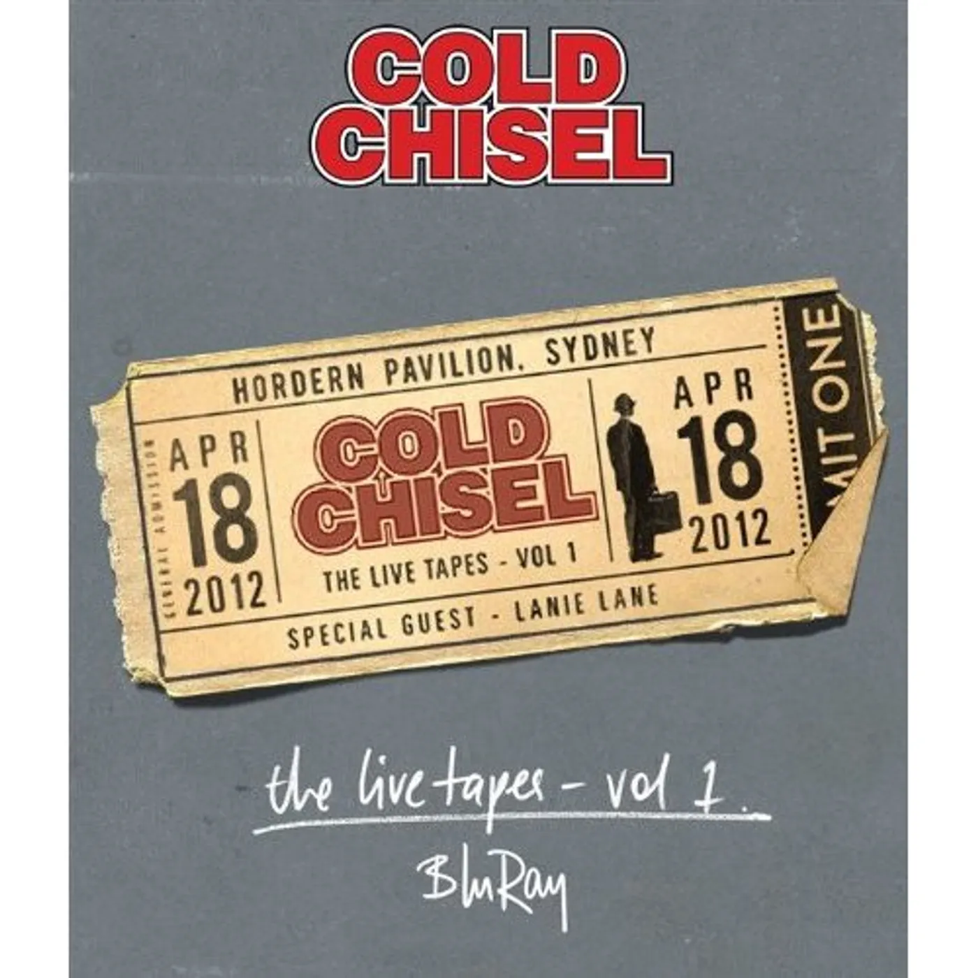 Cold Chisel LIVE TAPES: HORDERN PAVILION APRIL 18 2012 1 Blu-ray