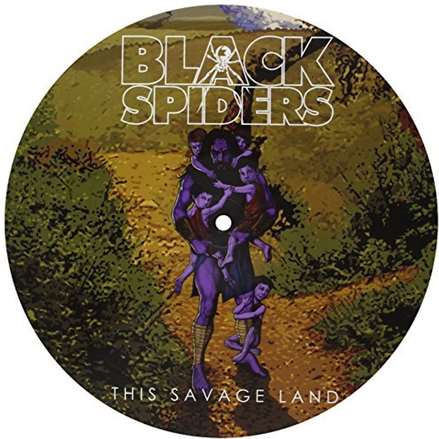 Black Spiders This Savage Land Vinyl Record