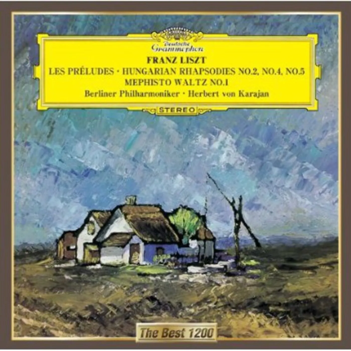 Herbert von Karajan LISZT: 'LES PRELUDES'. HUNGARIAN RHA CD