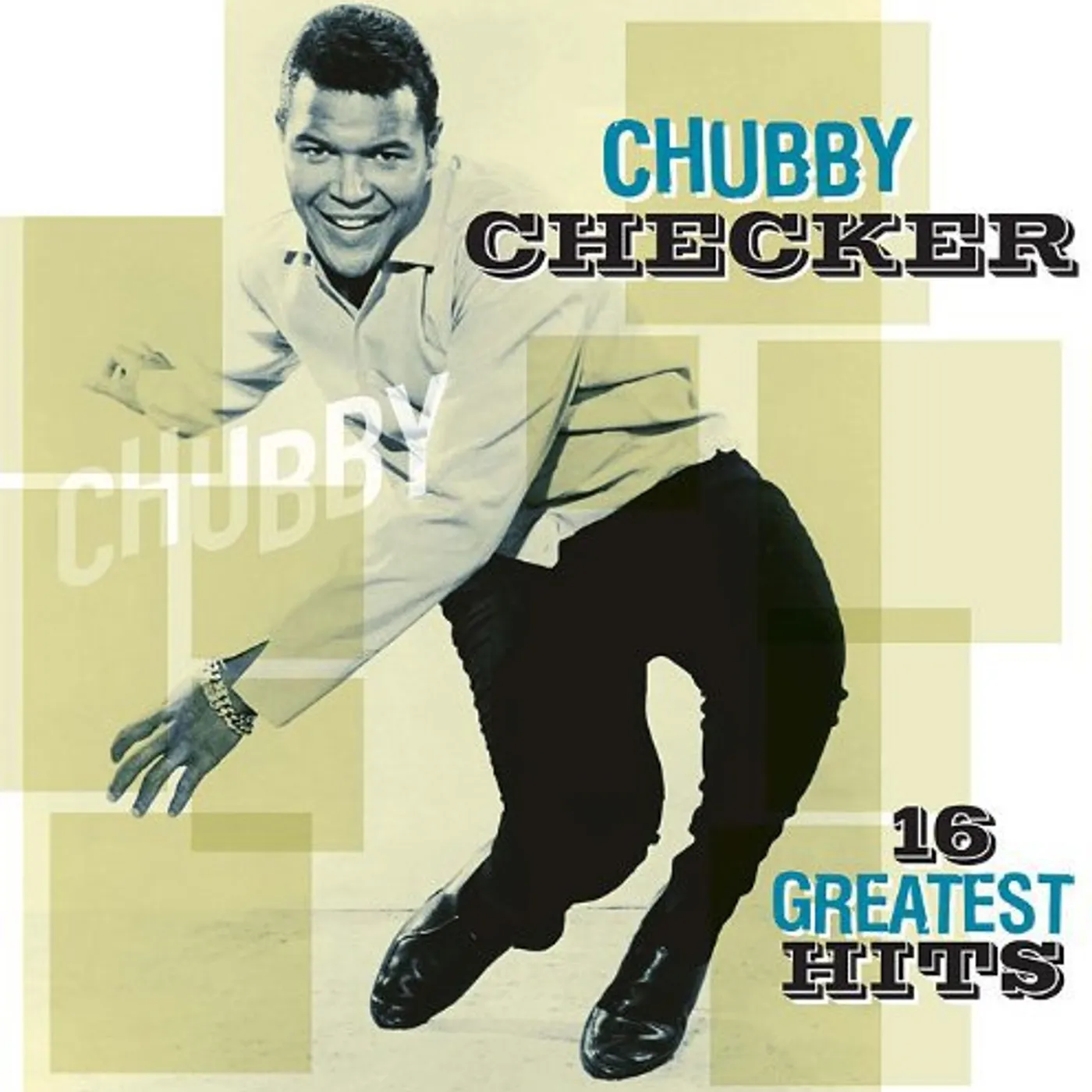 Chubby Checker 16 GREATEST HITS Vinyl Record - Holland Release