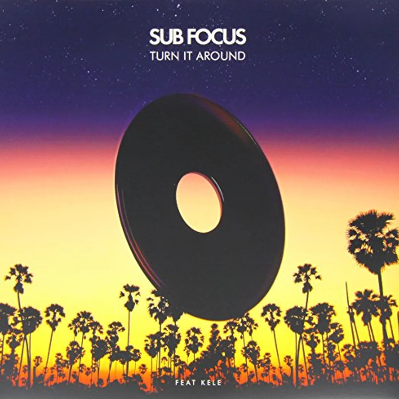 Sub Focus TURN IT AROUND Vinyl Record - UK Release