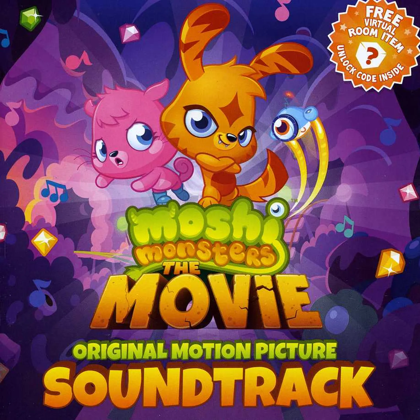 MOSHI MONSTERS: MOVIE CD