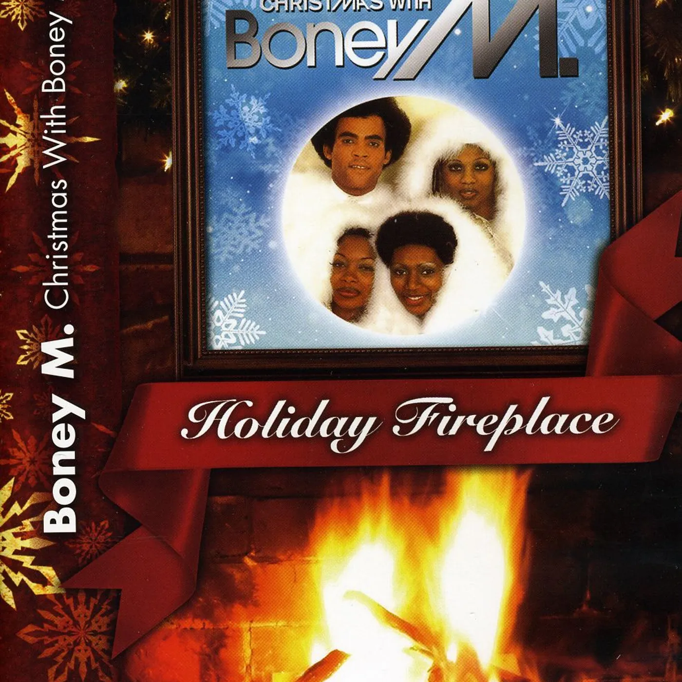 CHRISTMAS WITH BONEY M.-HOLIDAY FIREPLACE DVD