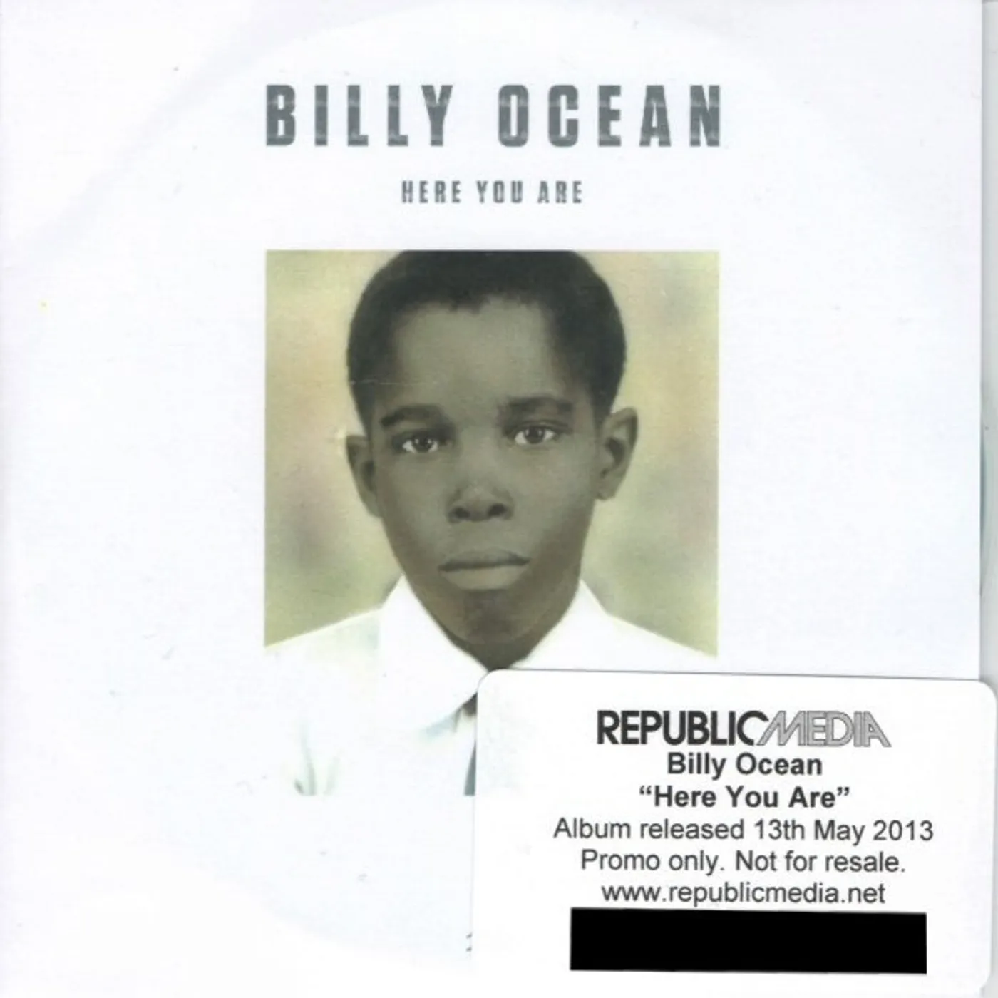 Billy Ocean HERE YOU ARE Vinyl Record - UK Release