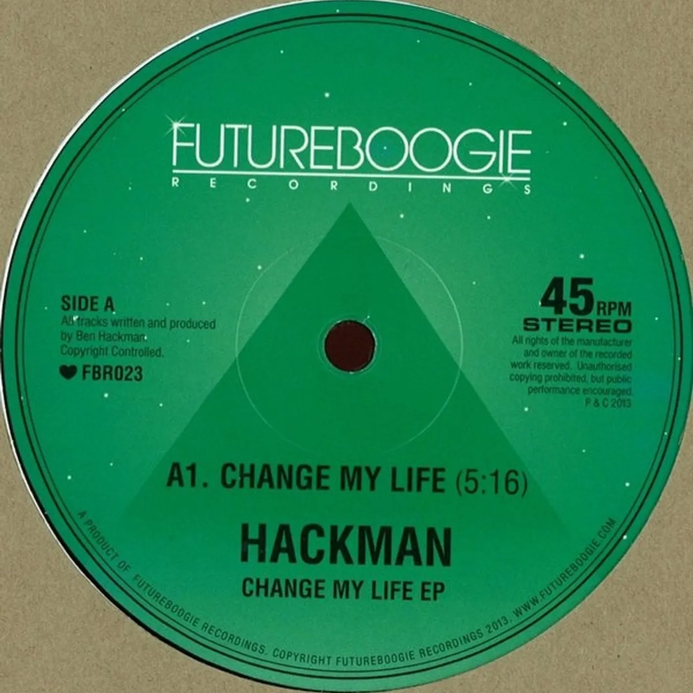 Hackman CHANGE MY LIFE EP Vinyl Record - UK Release