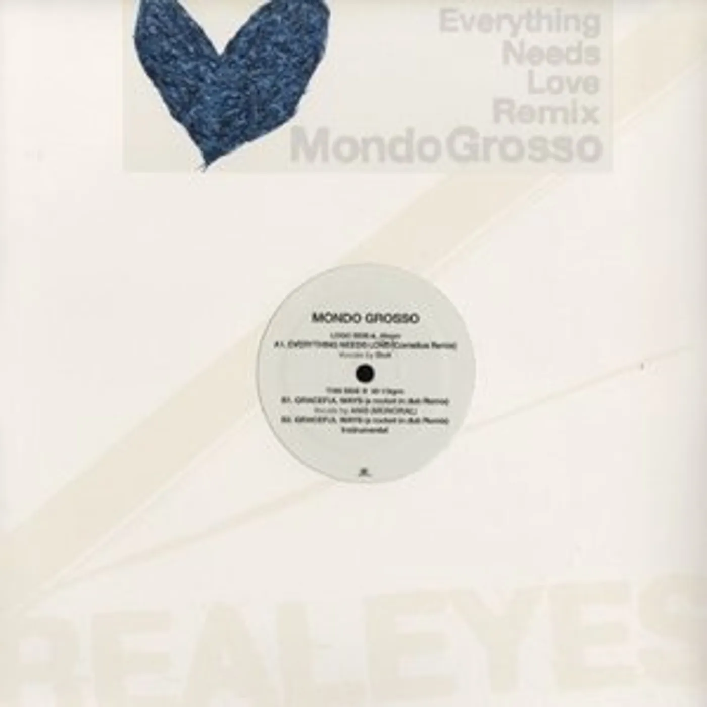 Mondo Grosso EVERYTHING NEEDS LOVE REMIX (JPN) (Vinyl)