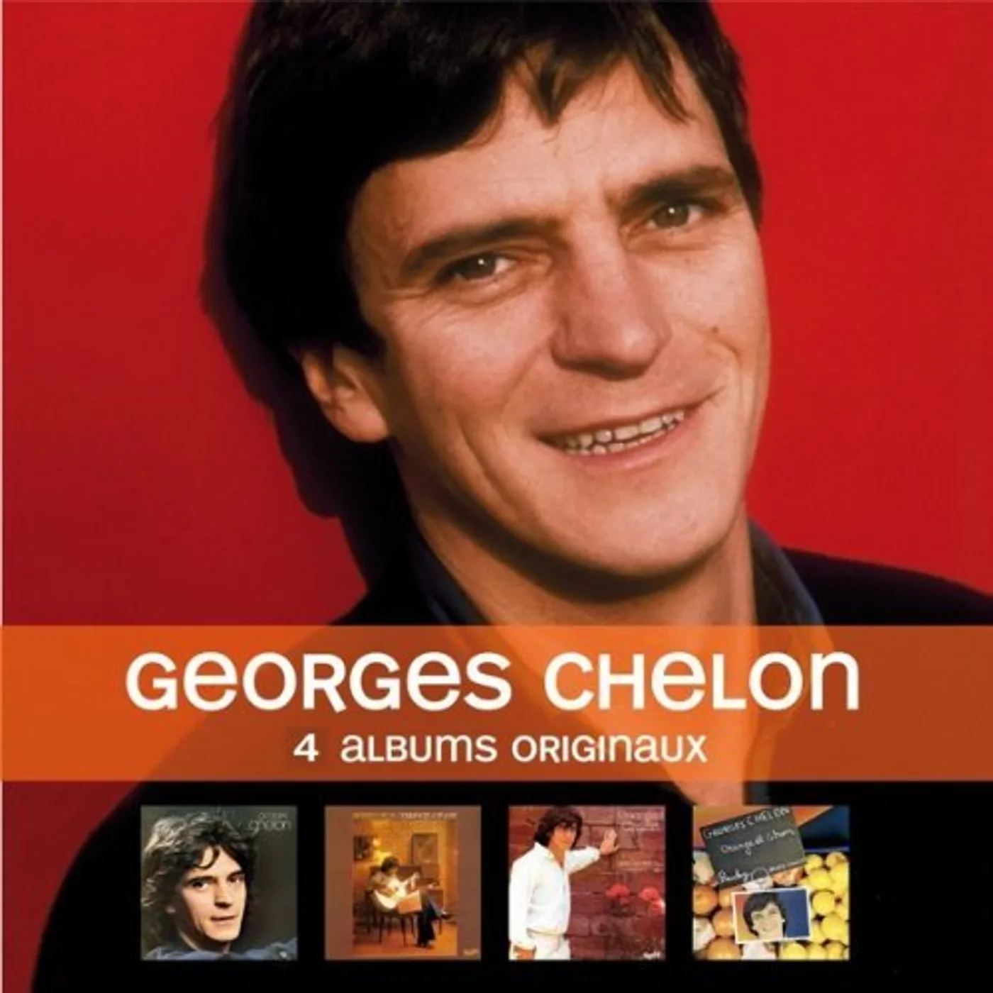 Georges Chelon 4 ALBUMS ORIGINAUX CD