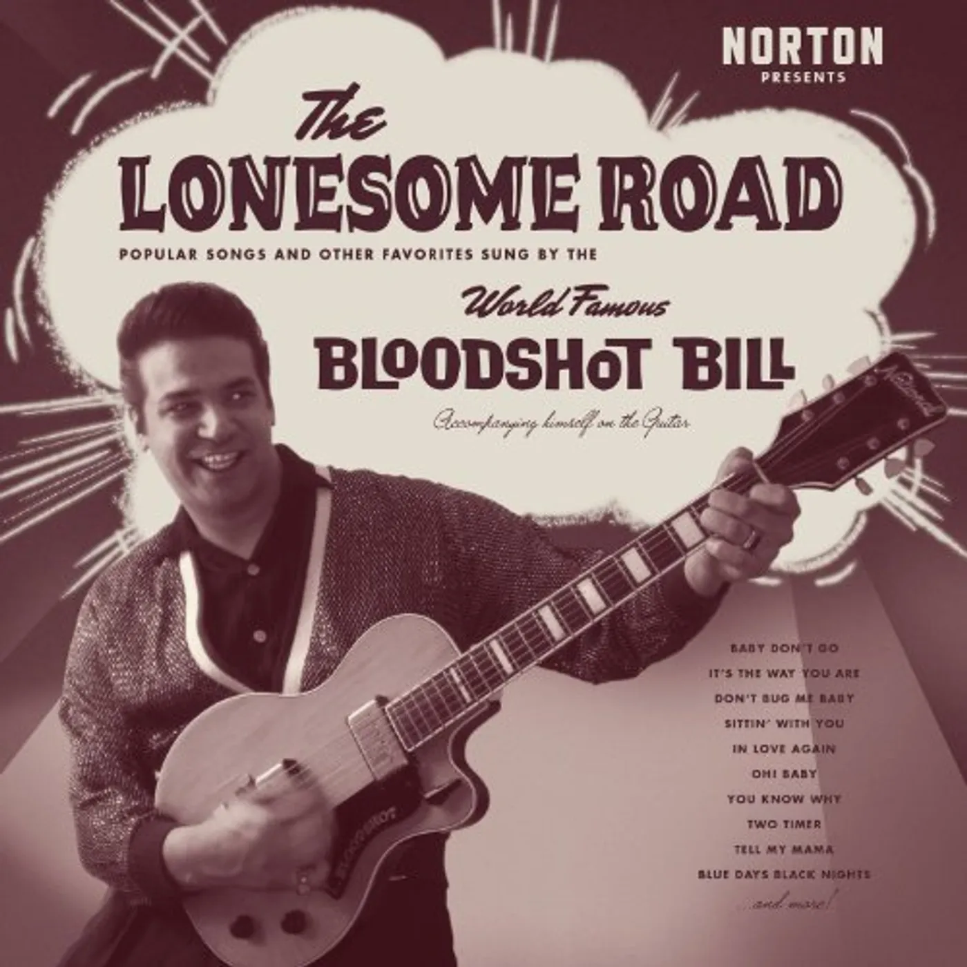 Bloodshot Bill LONESOME ROAD Vinyl Record