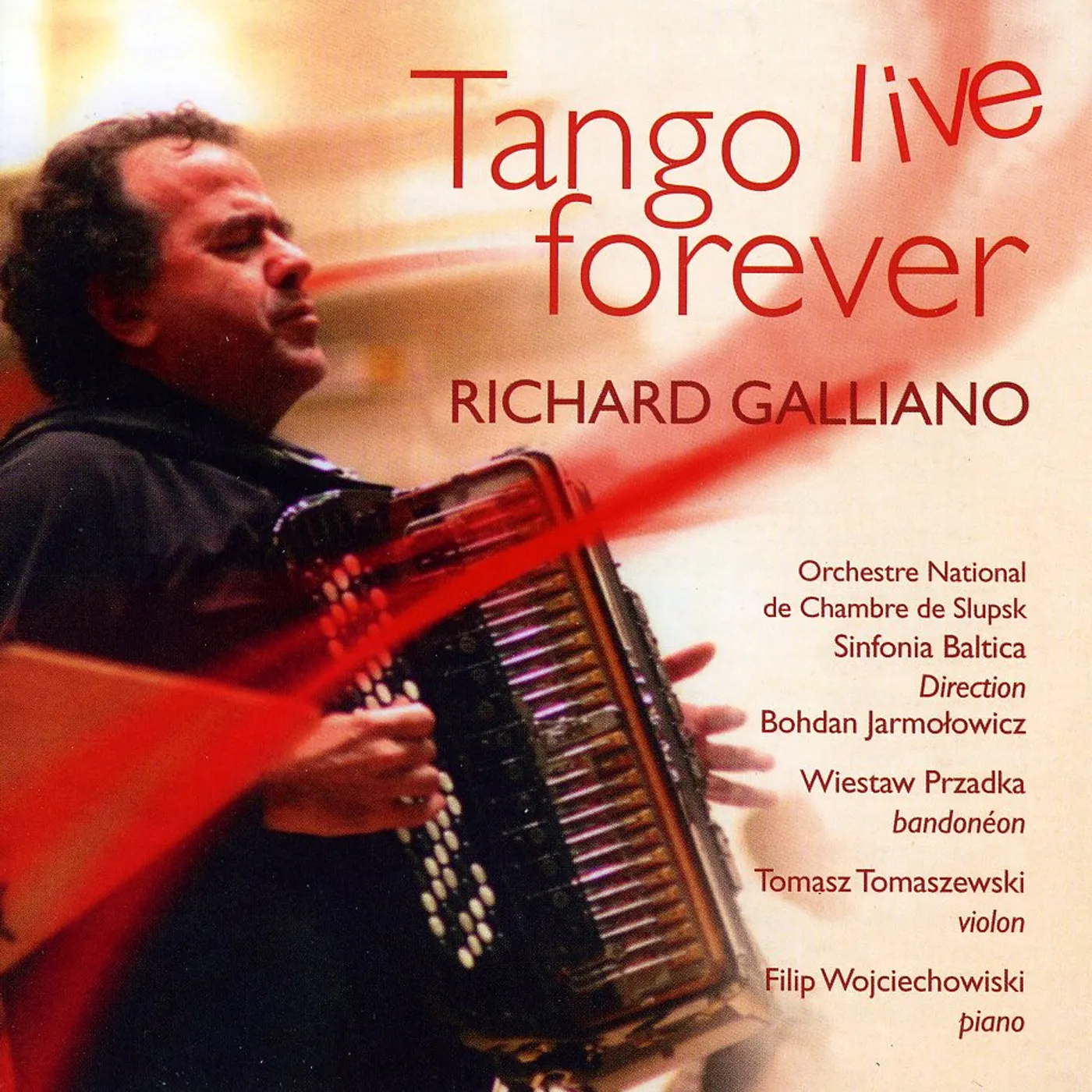 Richard Galliano TANGO LIVE FOREVER CD