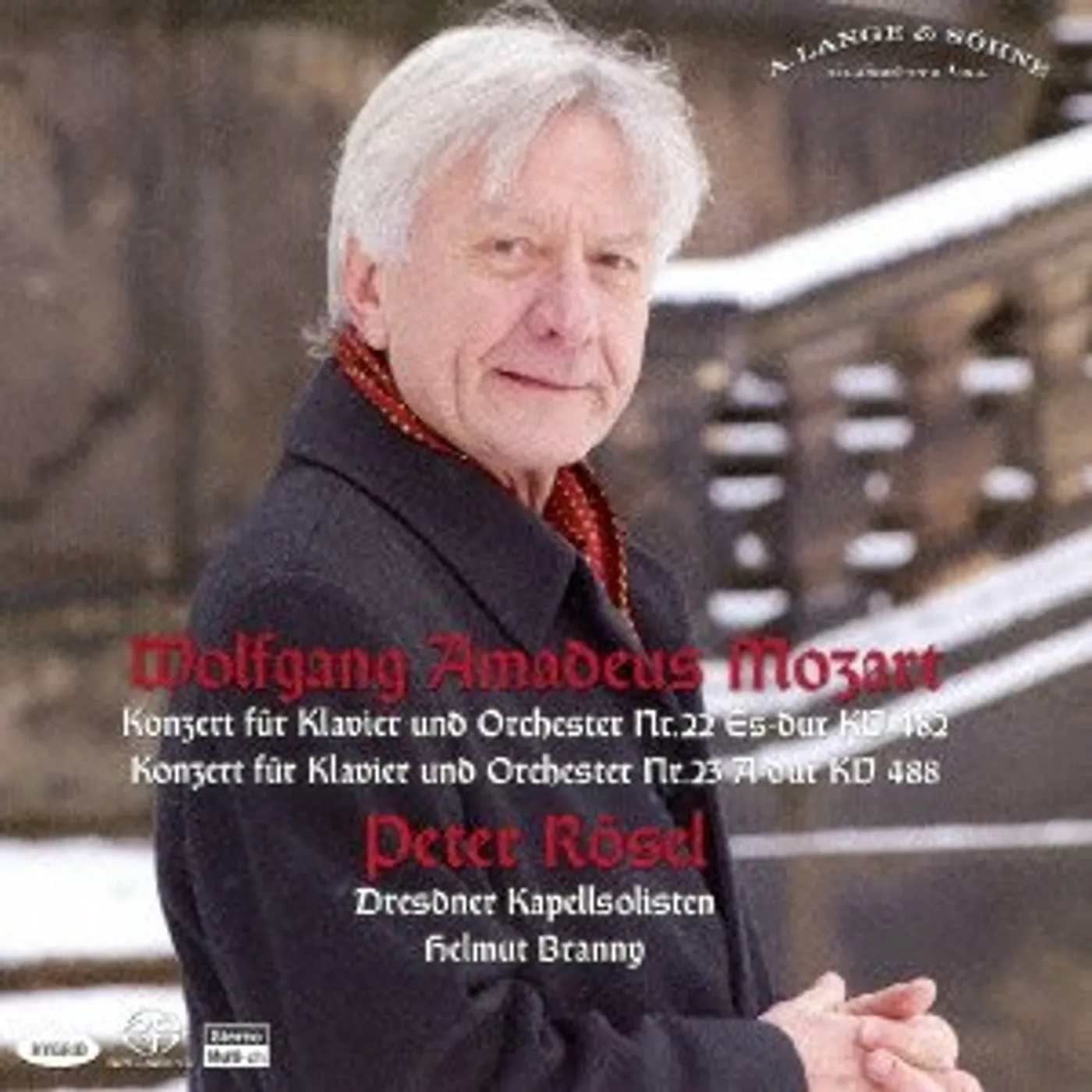 Peter Rosel MOZART: PIANO CONCERT NO.22 NO.23 Super Audio CD