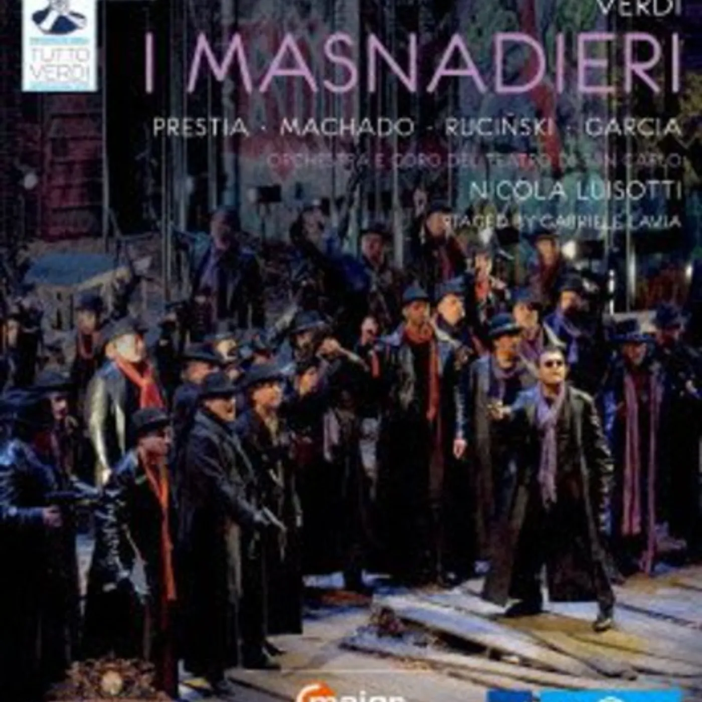 Giacomo Prestia VERDI I MASNADIERI Blu-ray