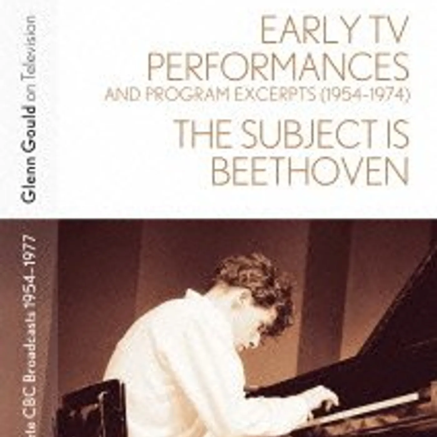 Glenn Gould ON TELEVISION THE COMPLETE CBC BROADCASTS 1954-197 DVD