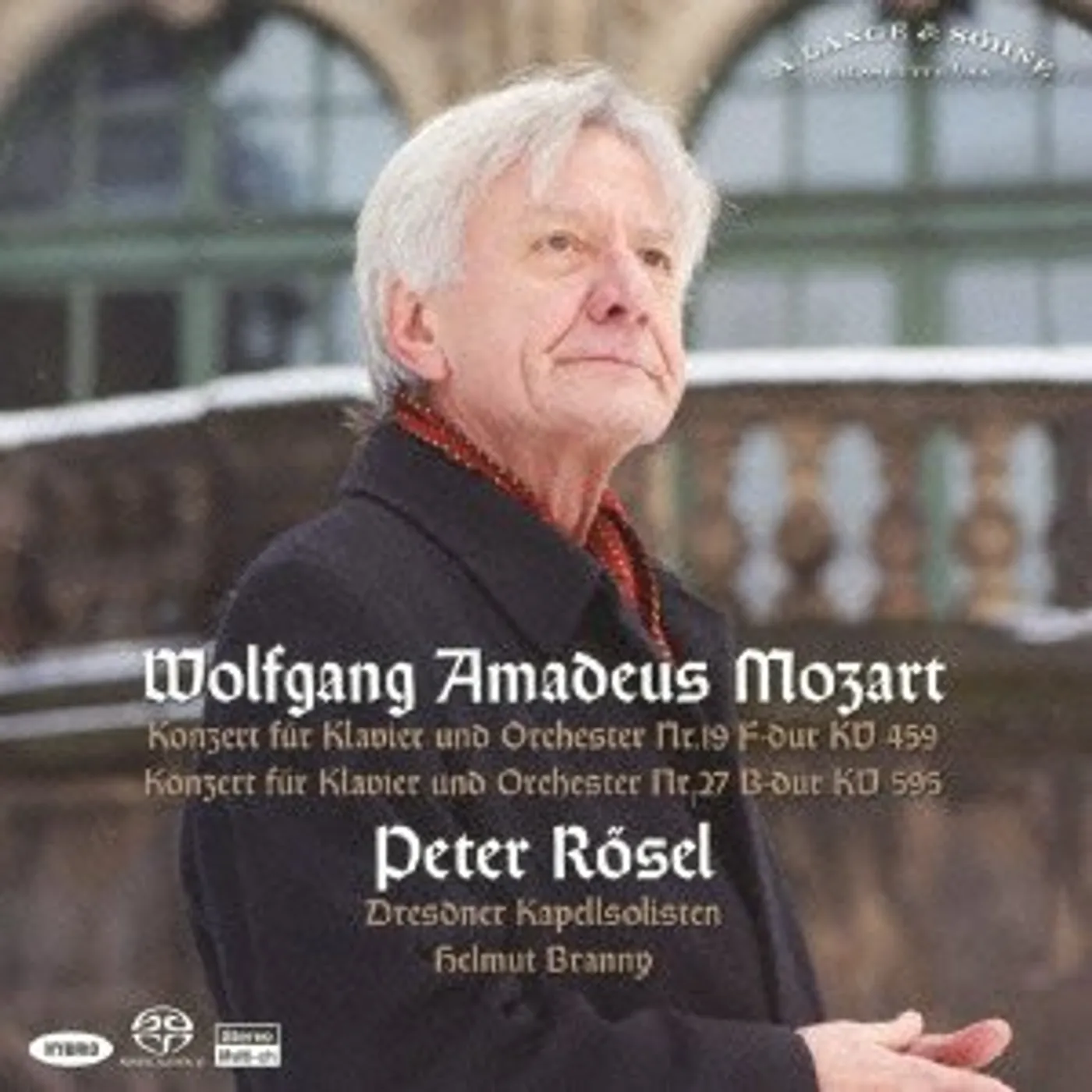 W.A. Mozart MOZART: PIANO CONCERTO NO. 19 & 27/ROSEL Super Audio CD