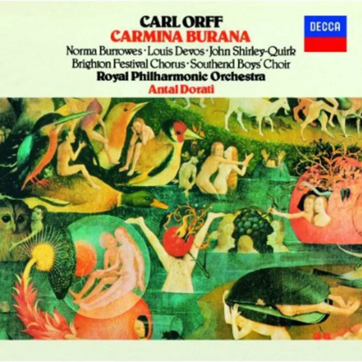Carl Orff CARMINA BRANA CD