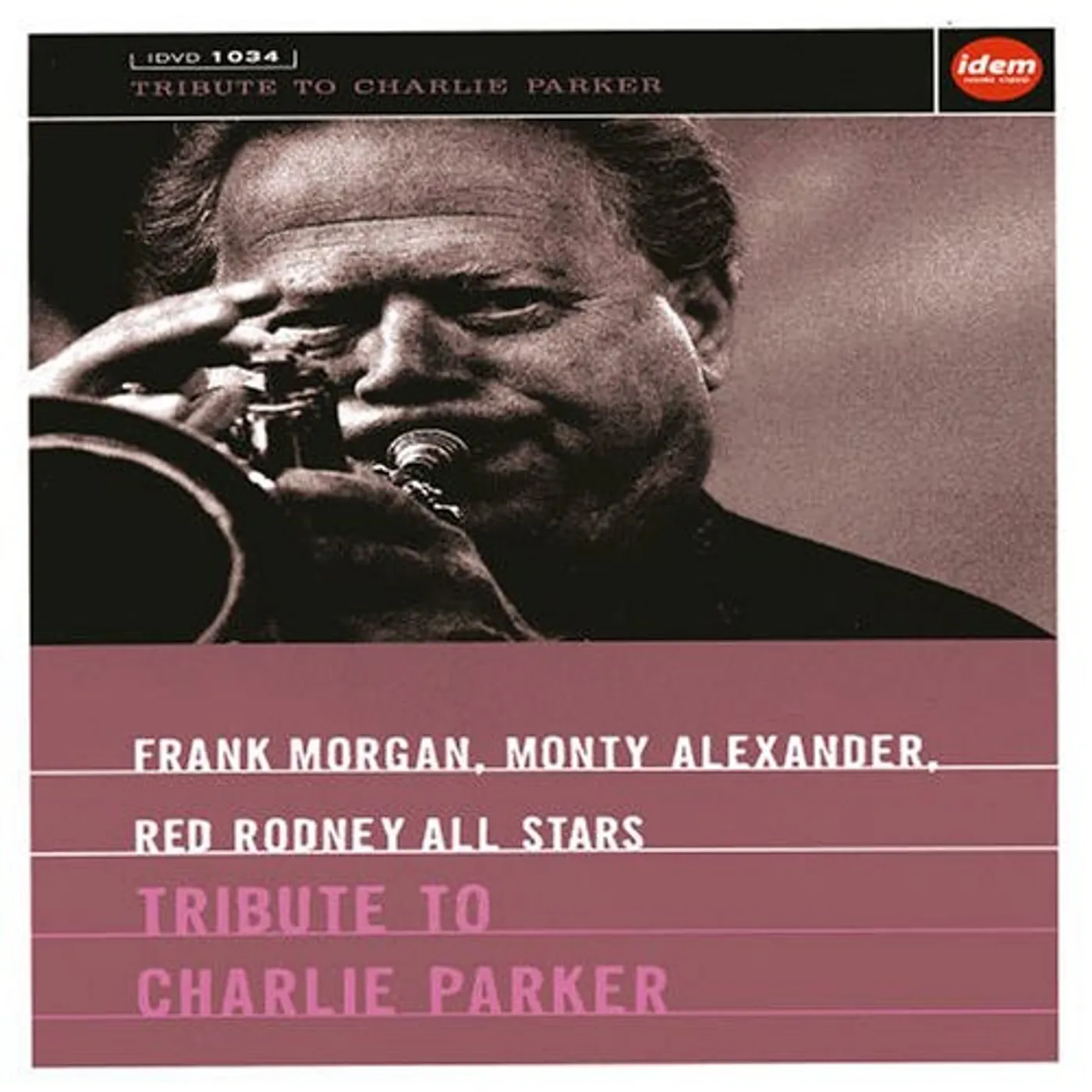 Frank Morgan TRIBUTE TO CHARLIE PARKER DVD