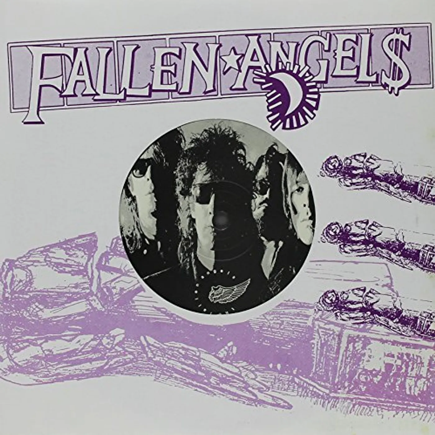 The Fallen Angels CLOUDS/LOSING MY REASON Vinyl Record