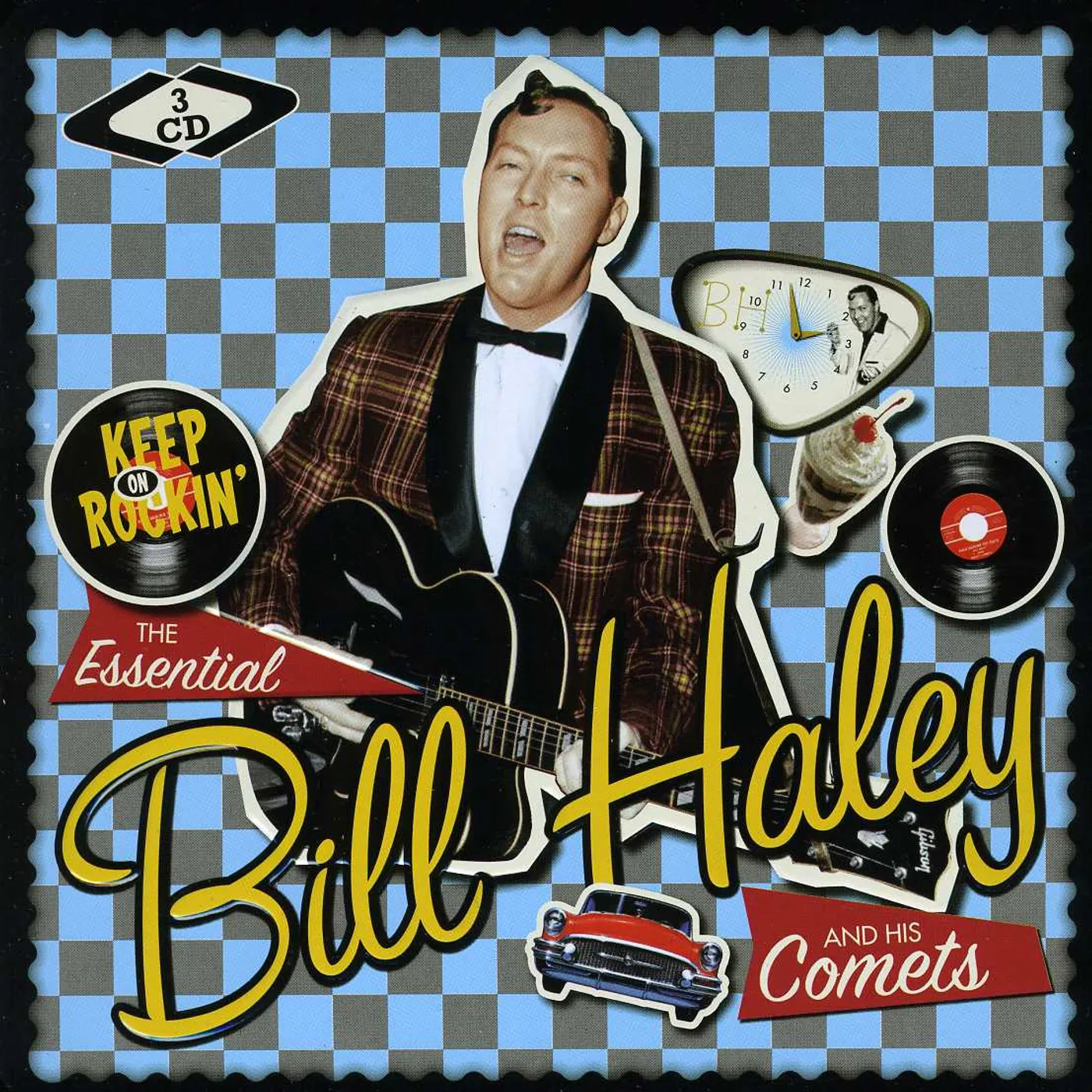 Bill Haley & His Comets KEEP ON ROCKIN CD
