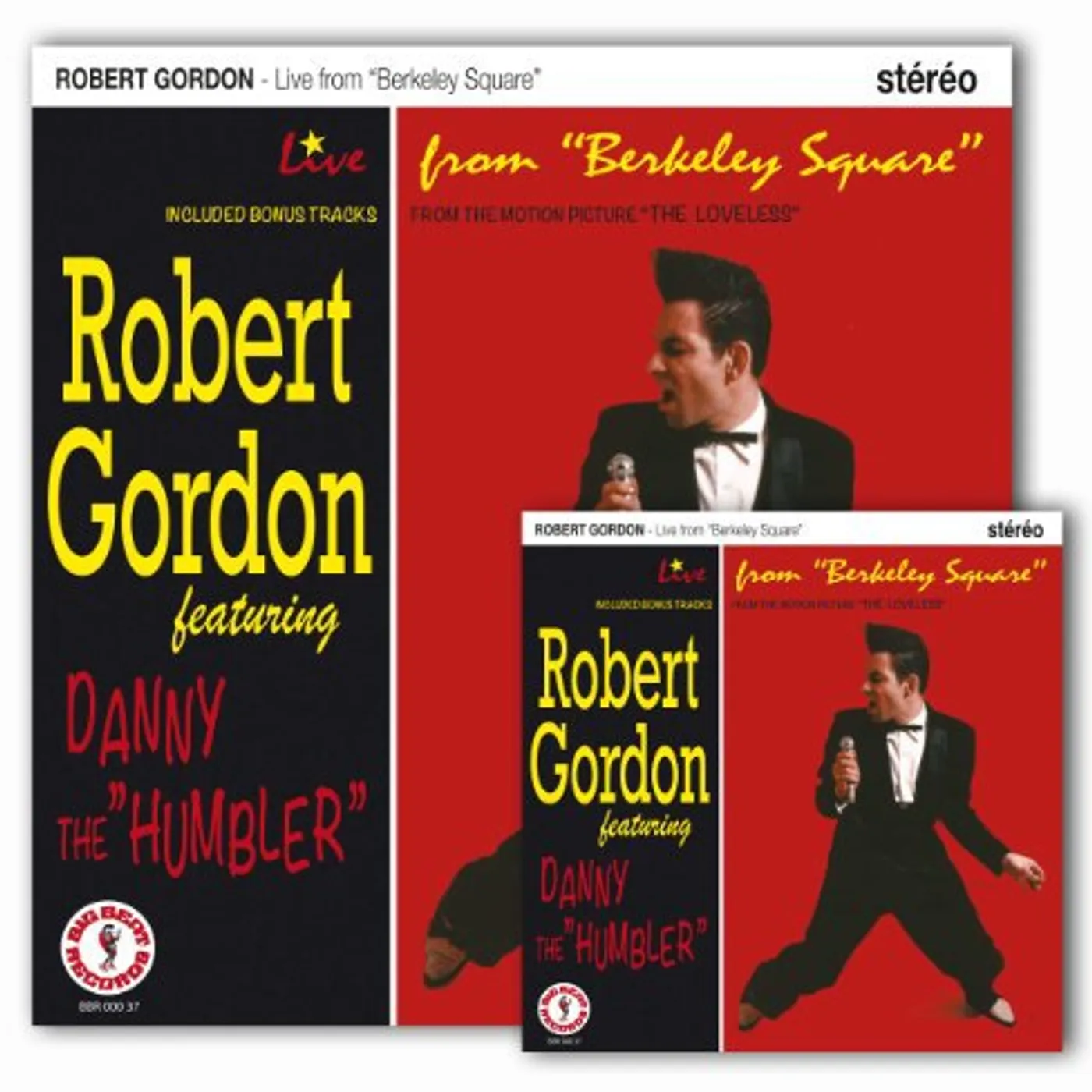 Robert Gordon LIVE FROM BERKELEY SQUARE LP Vinyl Record