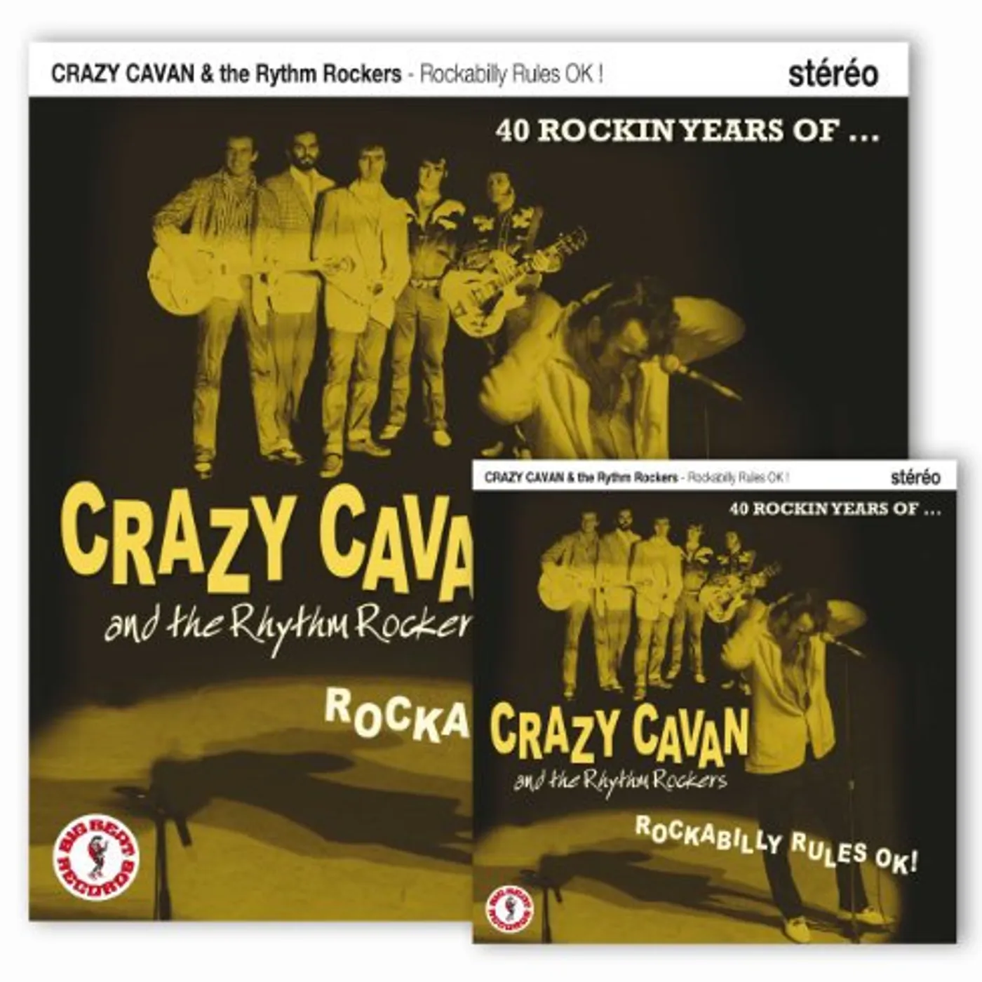 Crazy Cavan & The Rhythm Rockers ROCKABILLY RULES OK! LP Vinyl Record