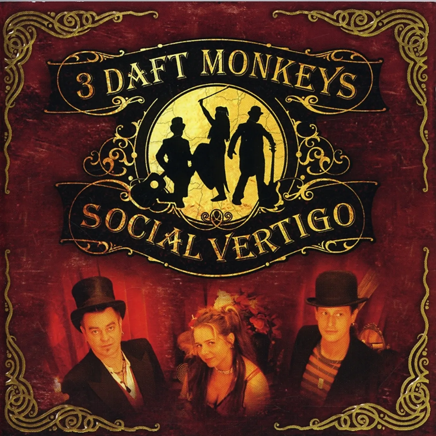 3 Daft Monkeys SOCIAL VERTIGO CD