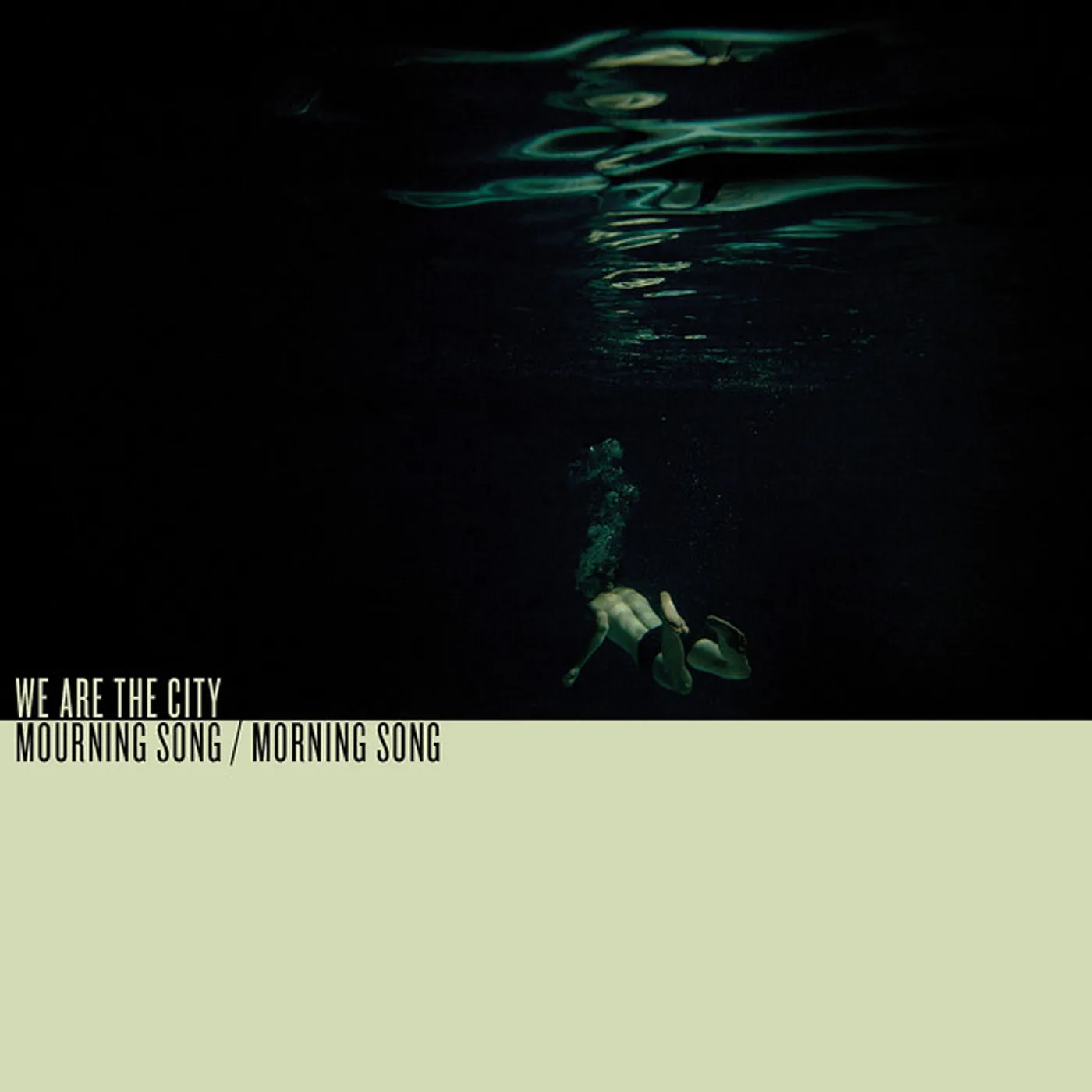 We Are The City MOURNING SONG/MORNING SONG Vinyl Record