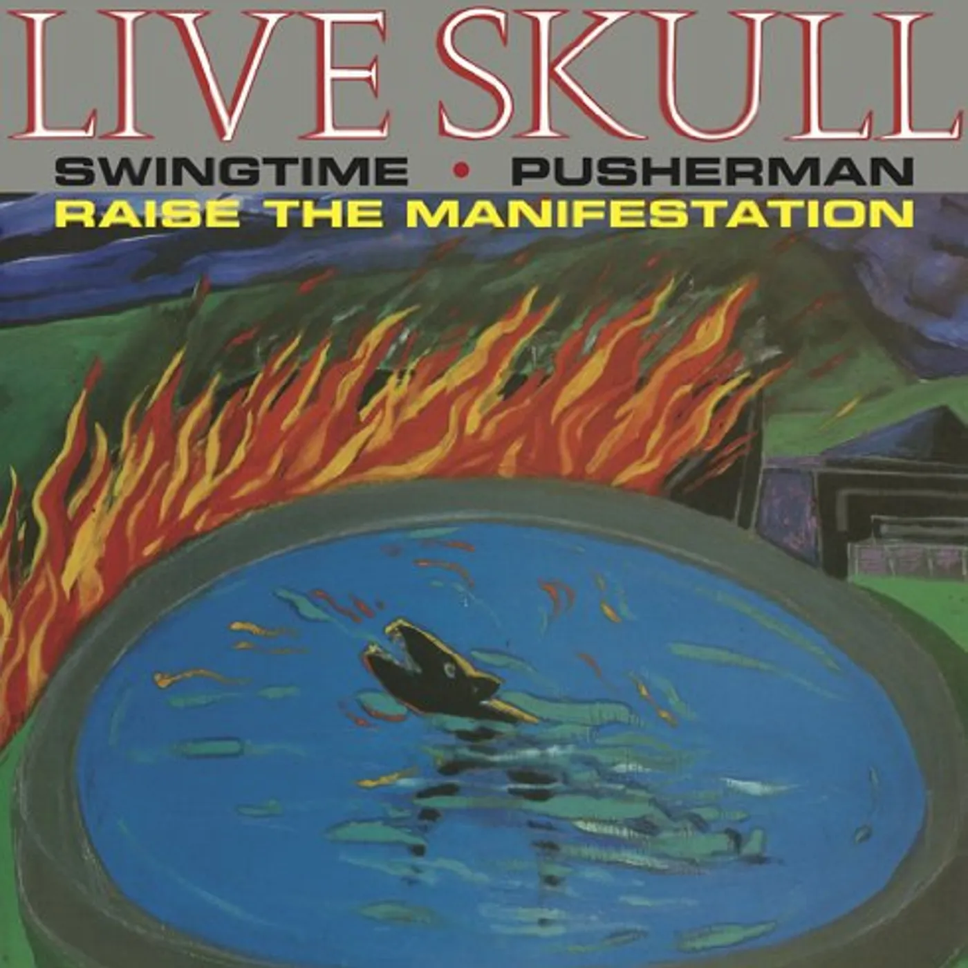 Live Skull Pusherman Vinyl Record