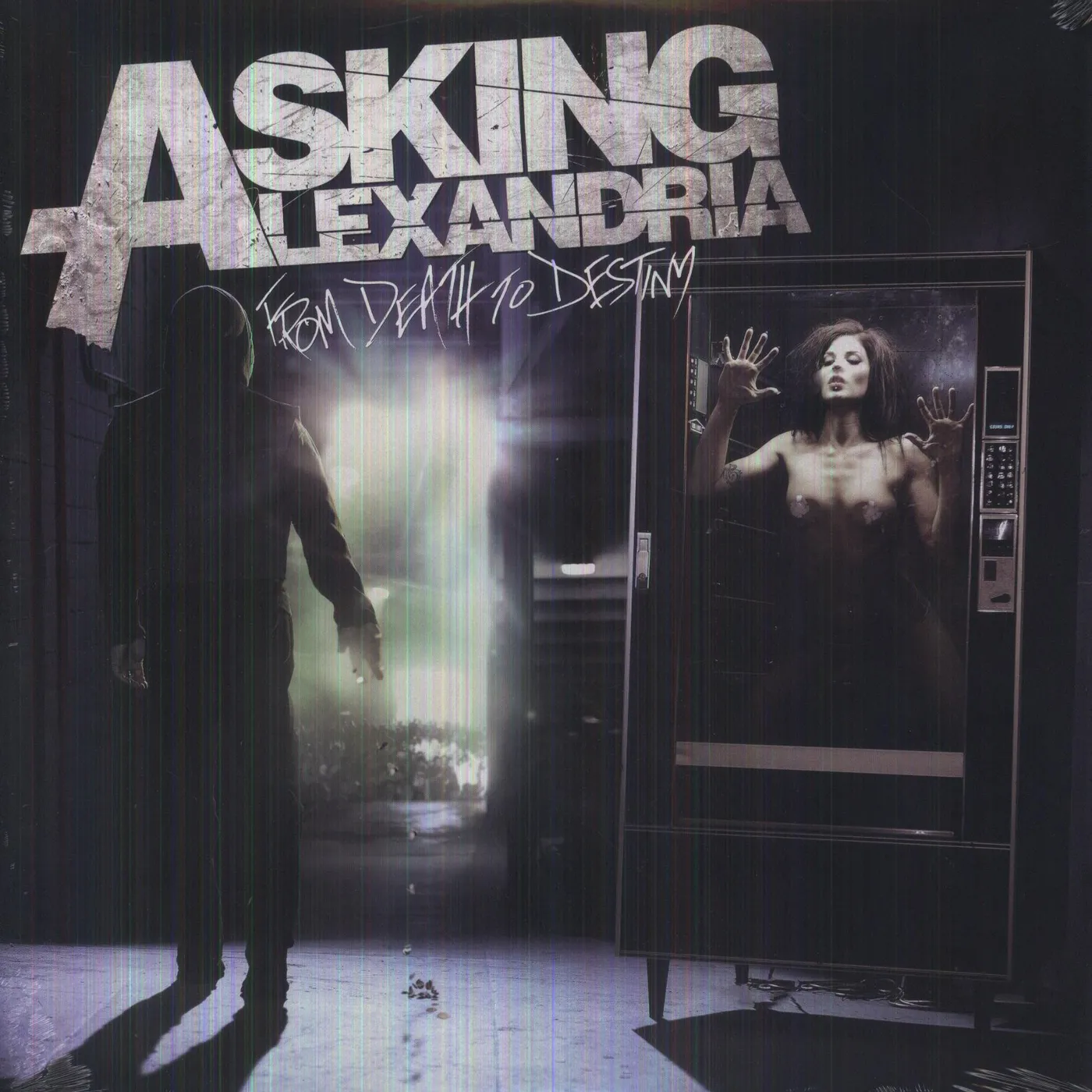 Asking Alexandria FROM DEATH TO DESTINY (YELLOW VINYL) Vinyl Record