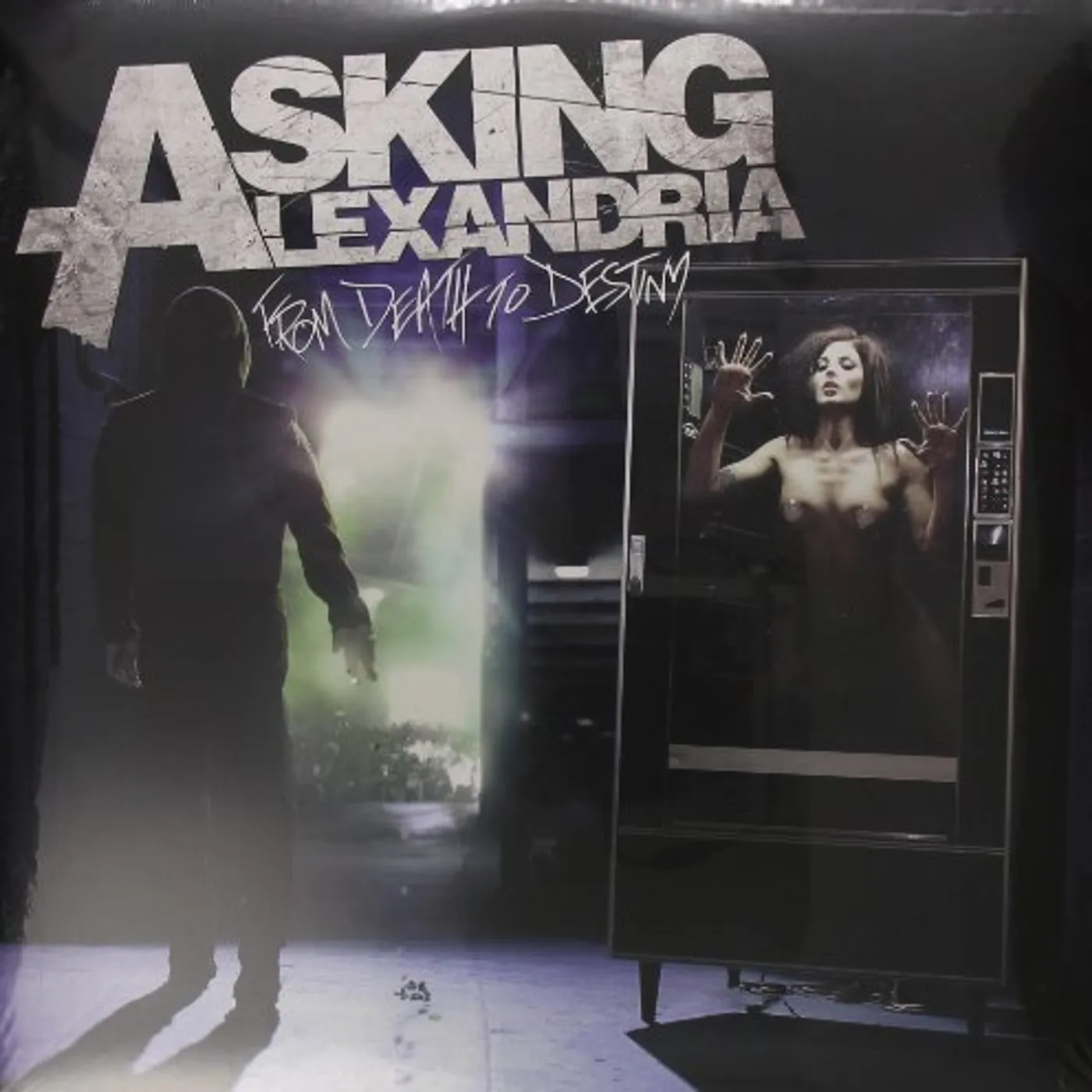Asking Alexandria FROM DEATH TO DESTINY (WHITE VINYL) Vinyl Record