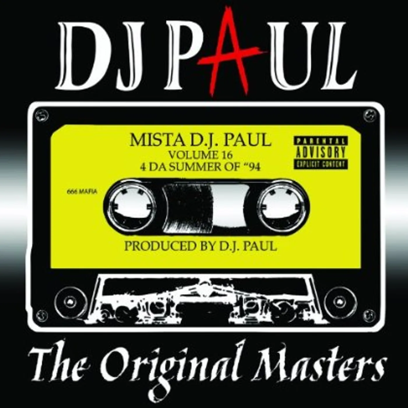 DJ Paul ORIGINAL MASTERS: 16 CD