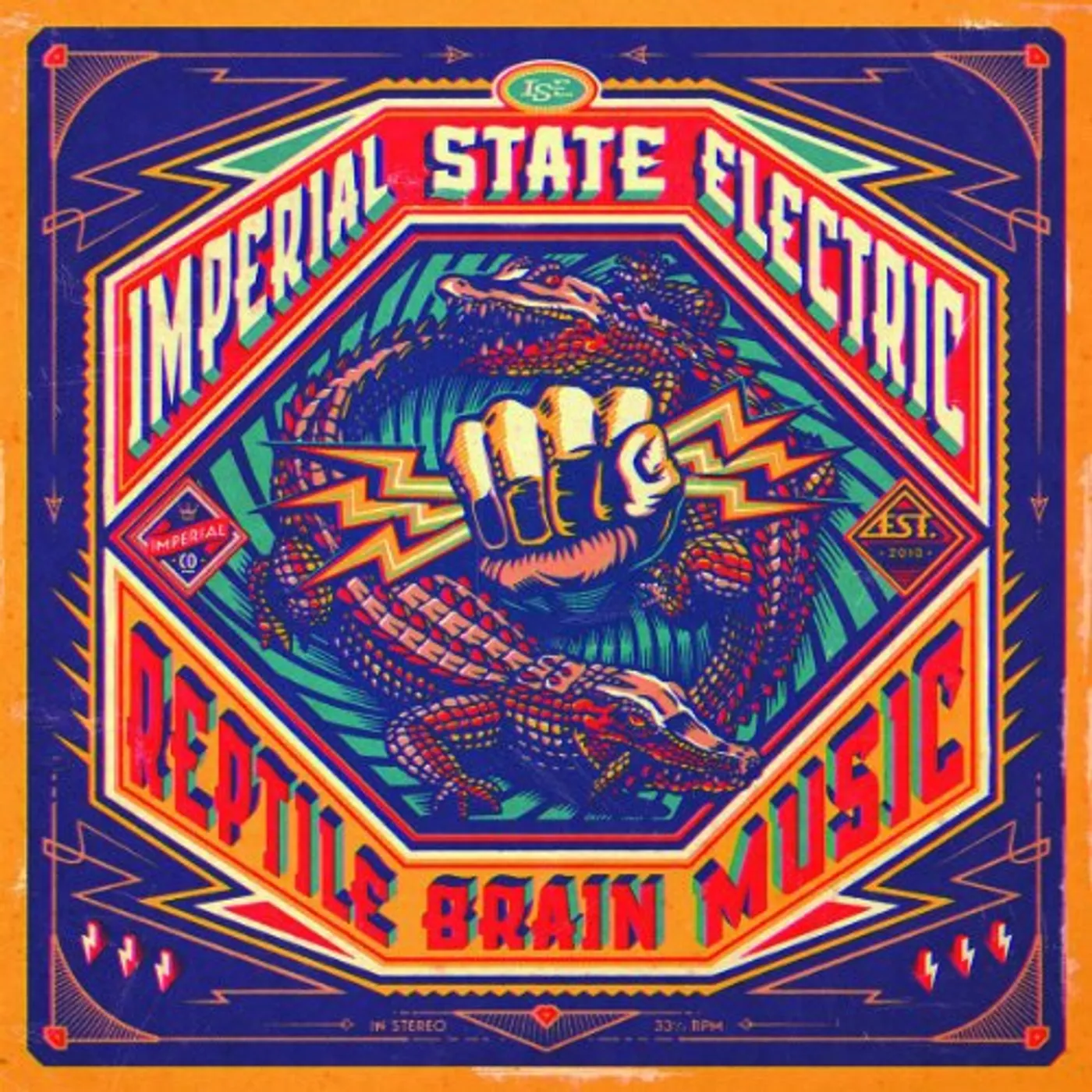 Imperial State Electric REPTILE BRAIN MUSIC (Vinyl)
