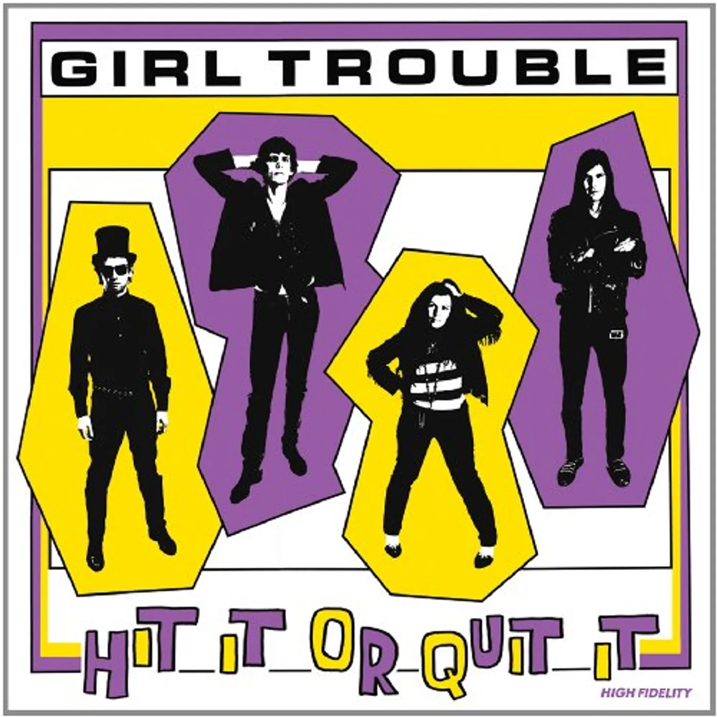 Girl Trouble HIT IT QUIT IT Vinyl Record