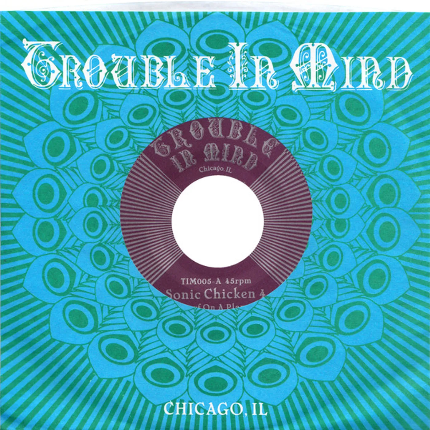 Sonic Chicken 4 Surf On A Plane Vinyl Record