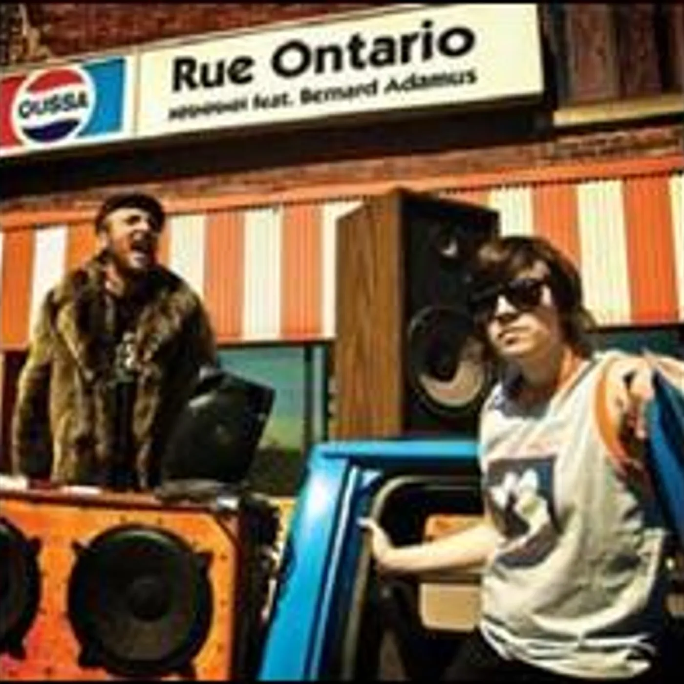 Bernard Adamus RUE ONTARIO (VERSION 45 TOURS) Vinyl Record