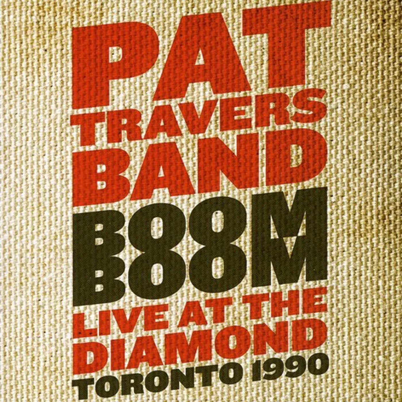 Pat Travers BOOM BOOM: LIVE AT THE DIAMOND 1990 CD
