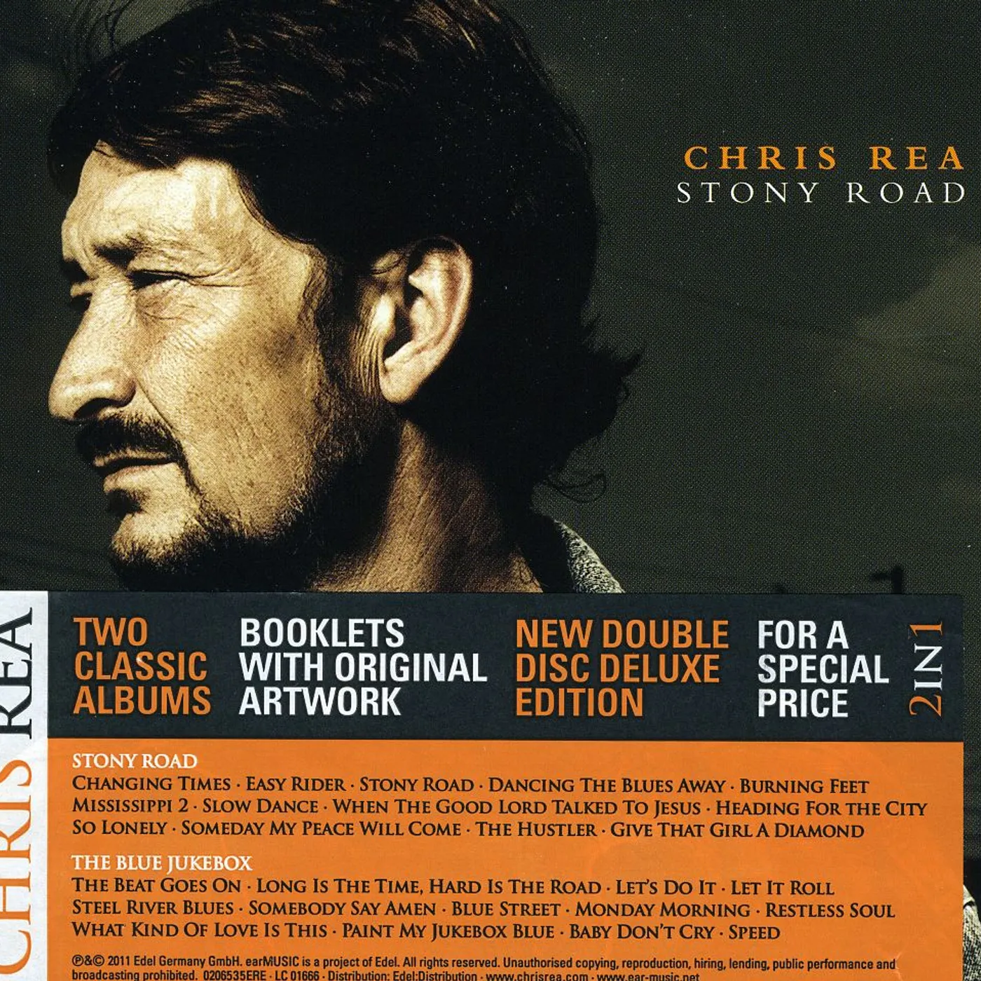Chris Rea STONY ROAD & THE BLUE CD