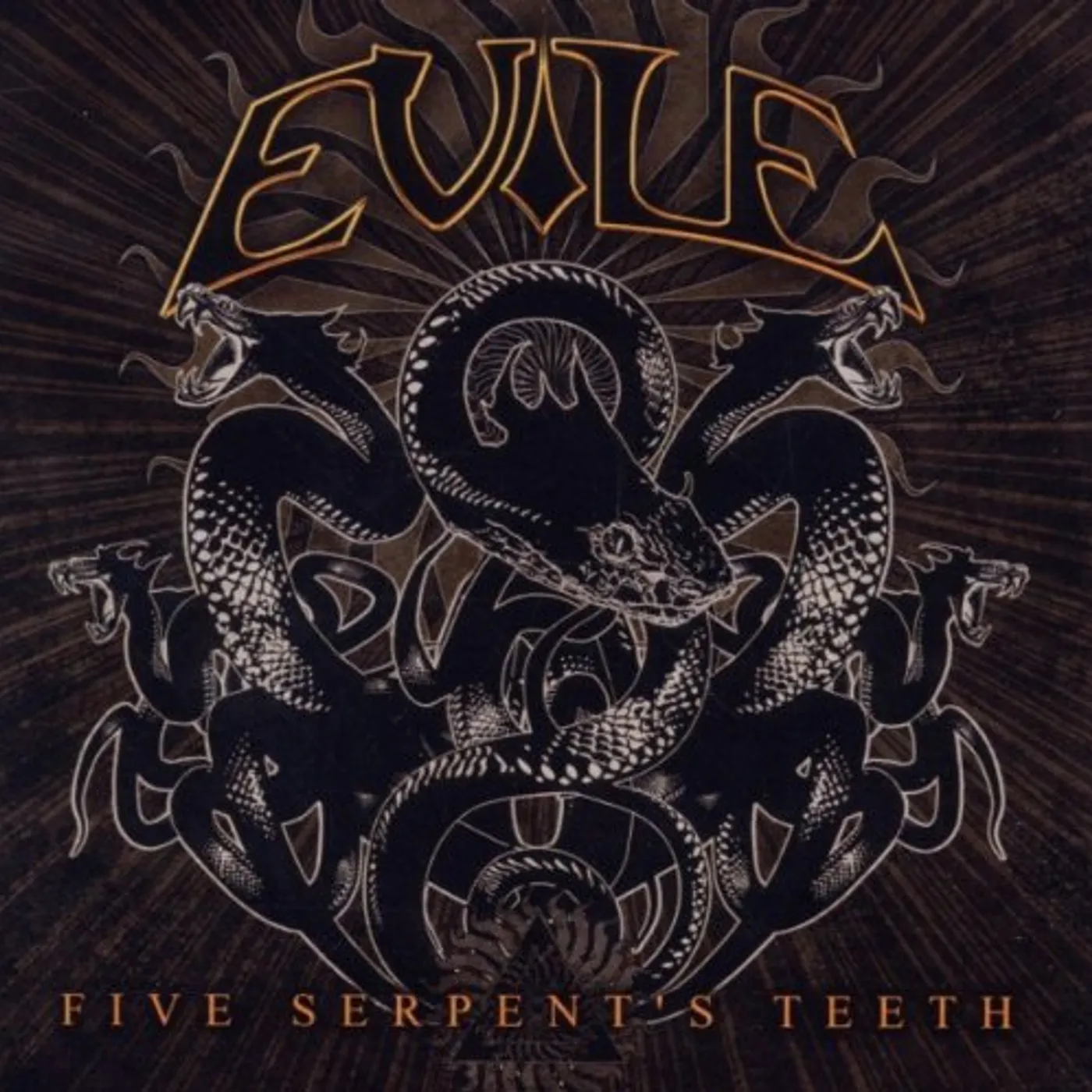 Evile FIVE SERPENT'S TEETH CD