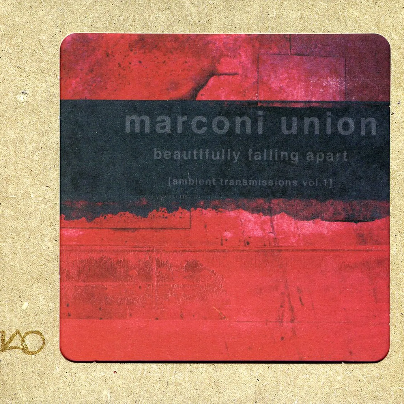 Marconi Union BEAUTIFULLY FALLING APART (AMBIENT TRANSMIS 1 CD