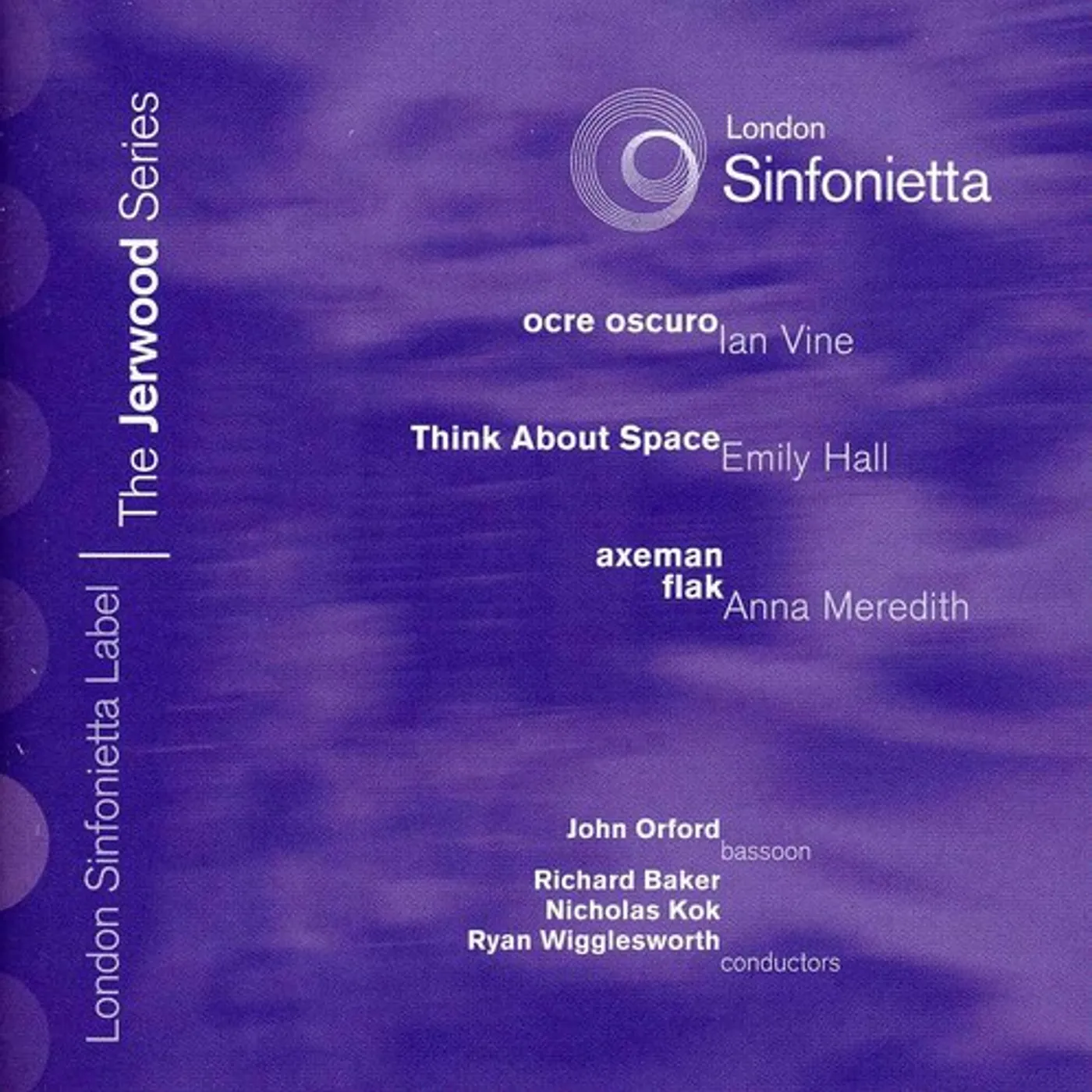 London Sinfonietta JERWOOD SERIES 5-VINE HALL MEREDITH CD