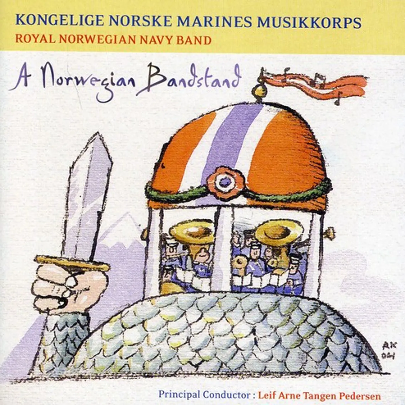 Royal Norwegian Navy Band A NORWEGIAN BANDSTAND CD