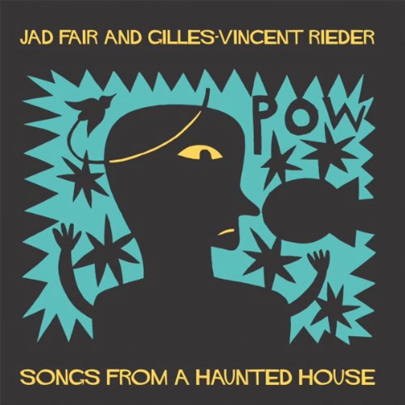 Jad Fair Songs From A Haunted House Vinyl Record