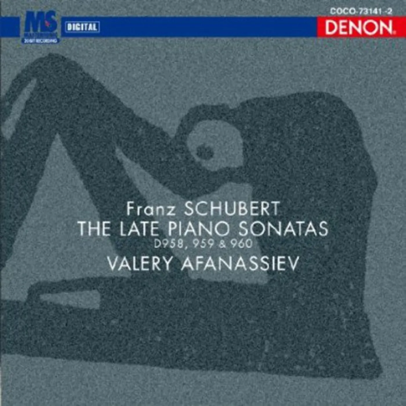 Valery Afanassiev SCHUBERT: PIANO SONATA NOS. 19 20 21 CD