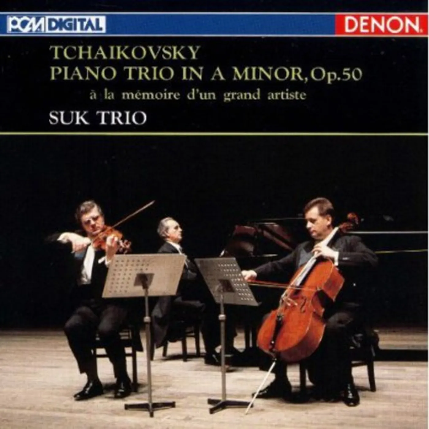 Suk Trio TCHAIKOVSKY: A LA MEMOIRE D'UN GRAND CD