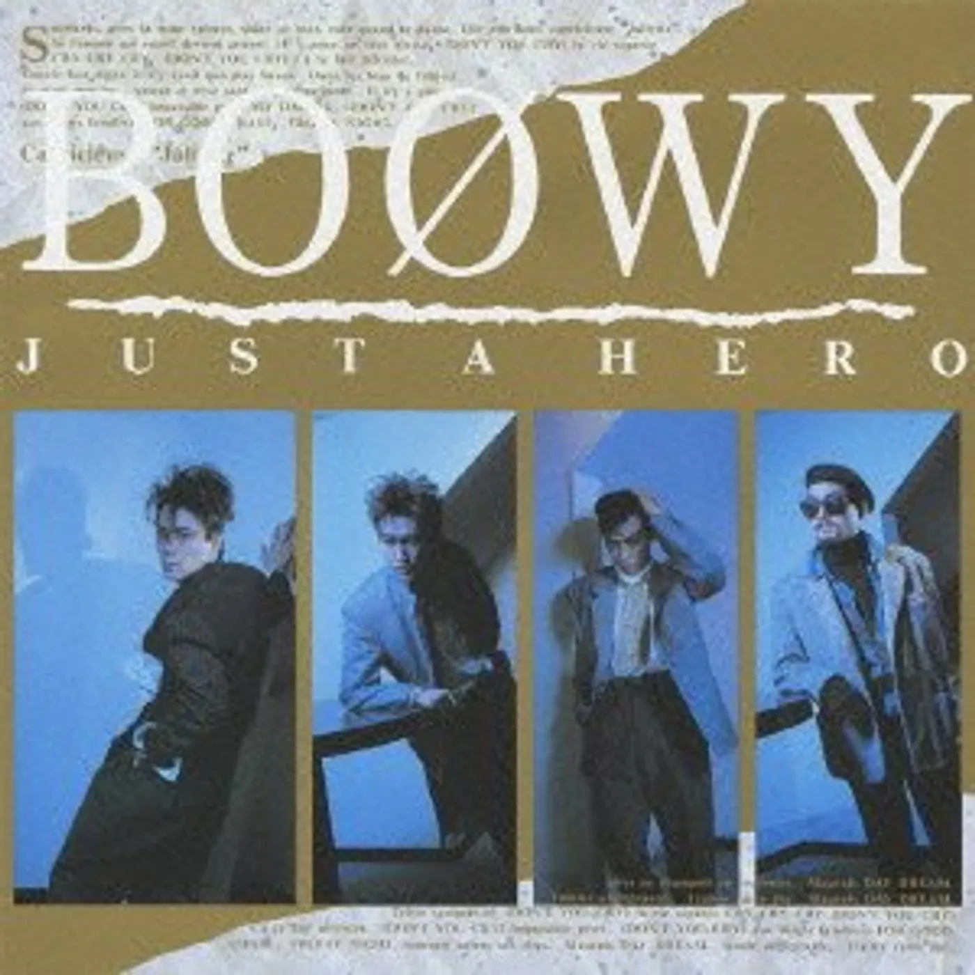 BOØWY JUST A HERO CD