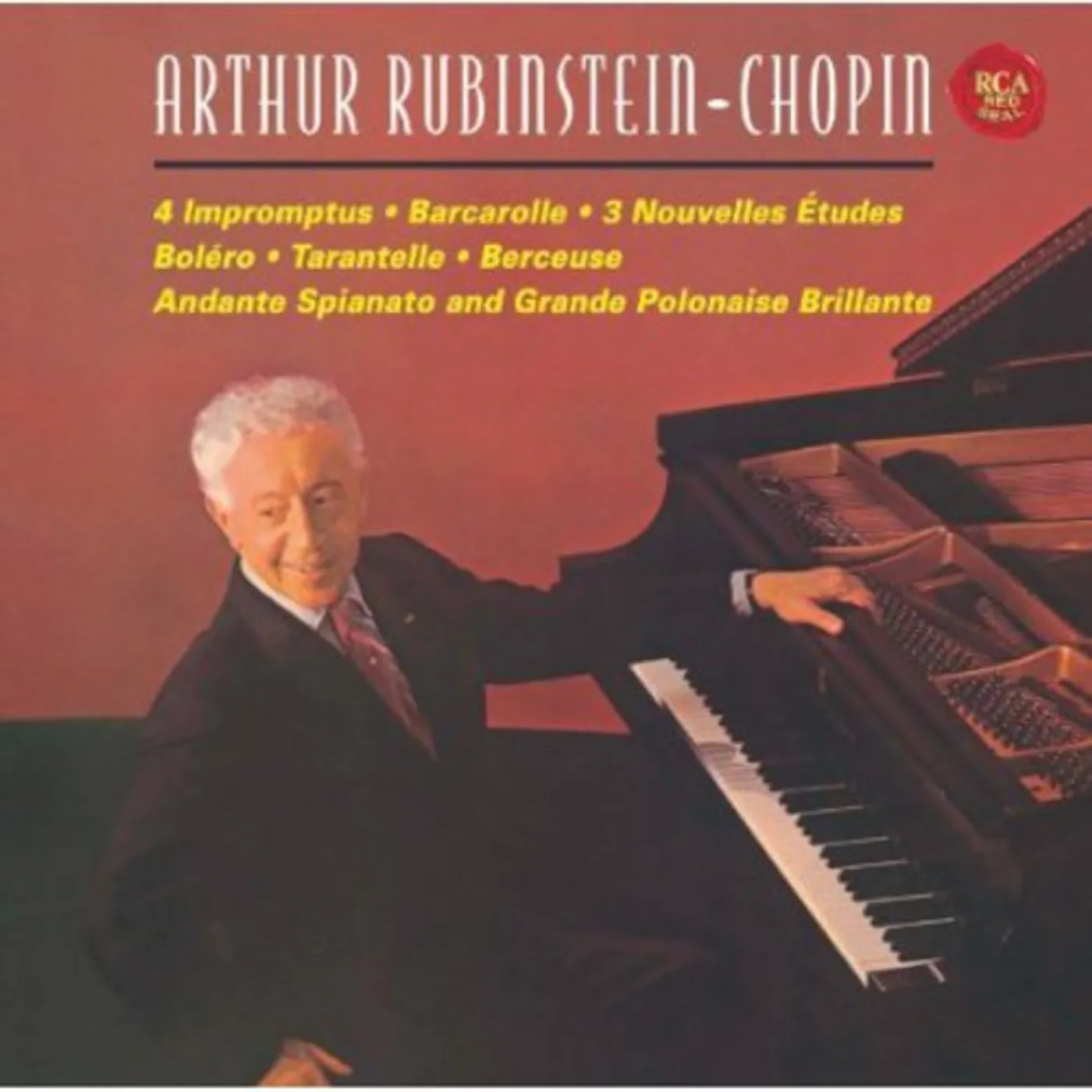 Arthur Rubinstein CHOPIN: FANTAISIE-IMPROMPTU-4 IMPROMPTUS. BARCAROL CD