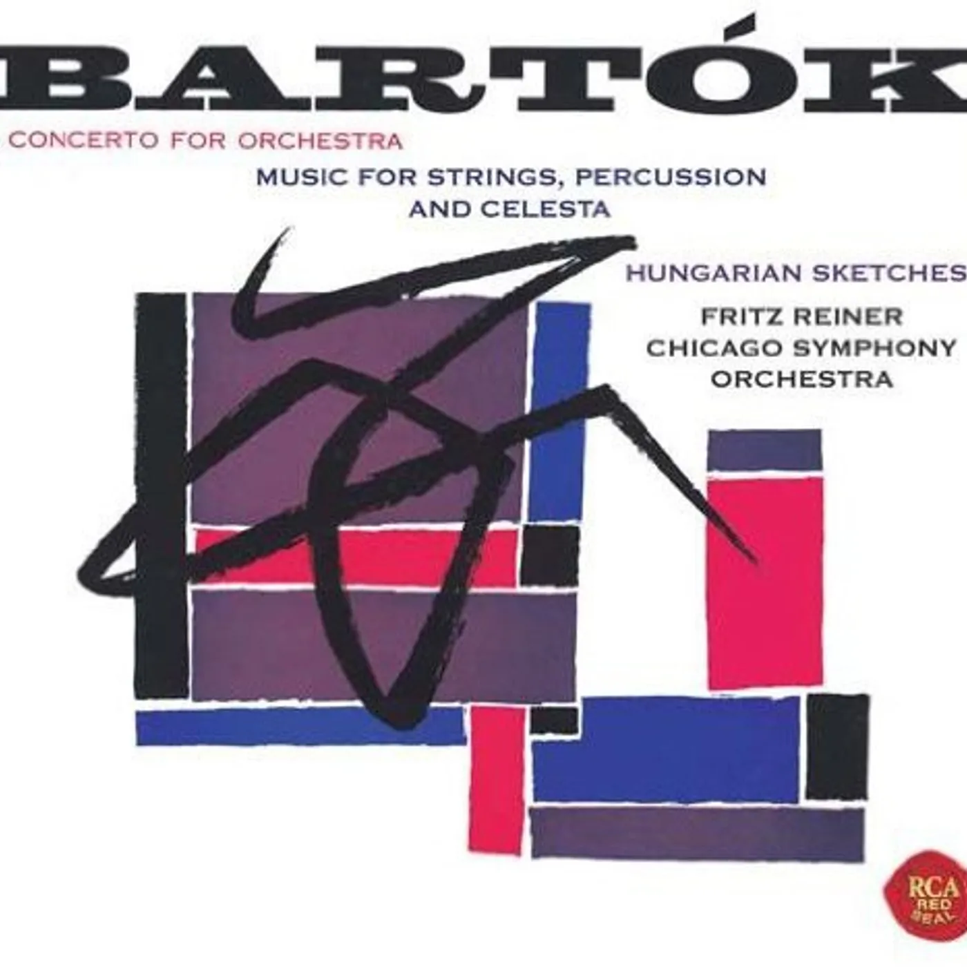 Fritz Reiner BARTOK: CONCERTO FOR ORCHESTRA. & MUSIC FOR STRING CD